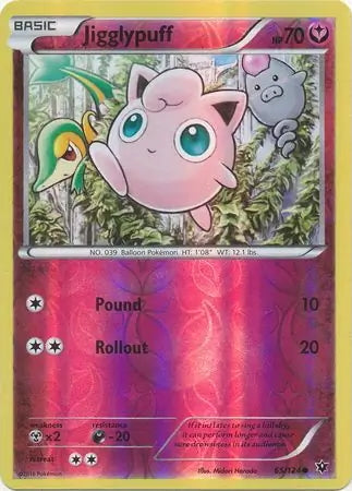 Fates Collide Jigglypuff #65/124 reverse holo